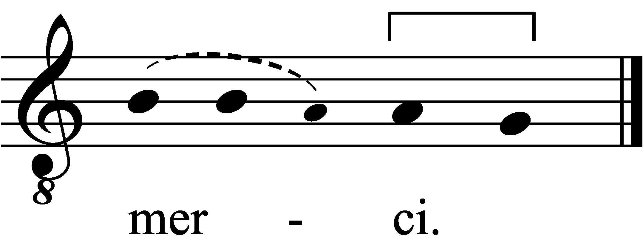 Refrain musical notation